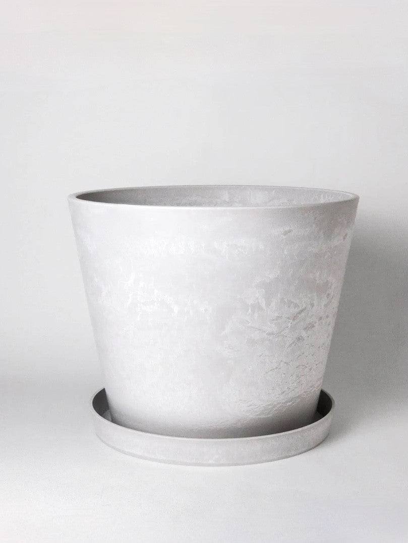 Kanso Recycled Tapered Pot, XL 11" (Multiple Colours)